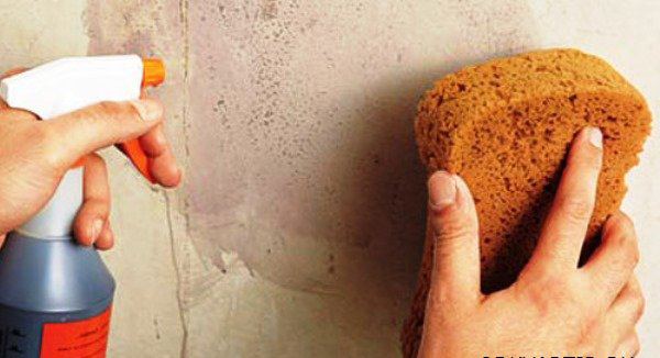 удаление виниловых обоев