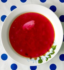 Вегетарианский борщ «Свободу хозяйке!»